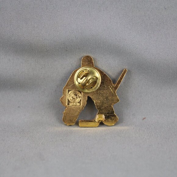 Buffalo Sabres Pin (VTG) - 1990s Away Goalie by Ace - Inlaid Pin - Picture 2 of 3
